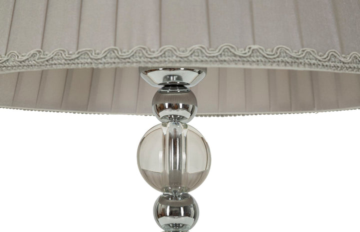 Grau Stoff Tischlampe Dekor Basis Tolly Kollektion
