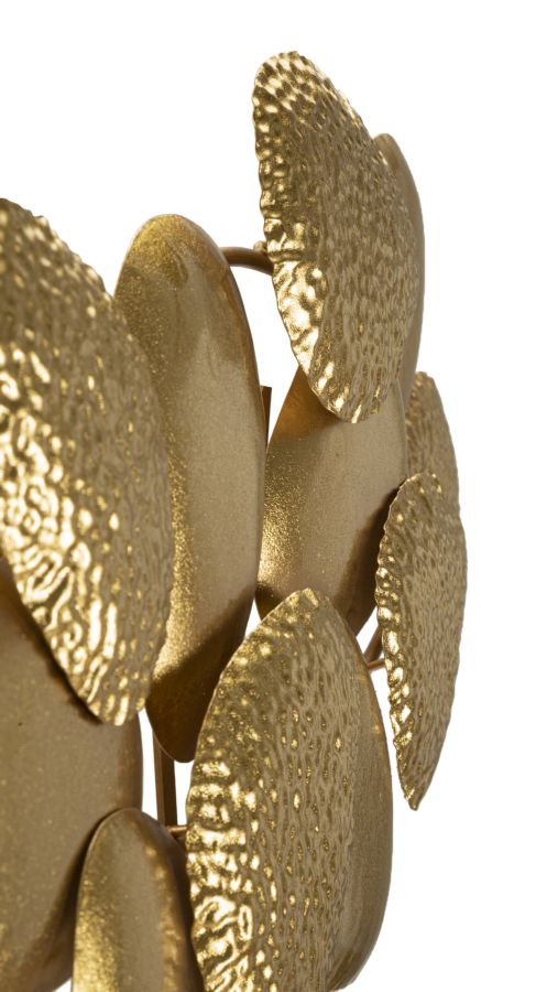 Gold Metall Wandleuchte Muschel Design Dekorative Beleuchtung