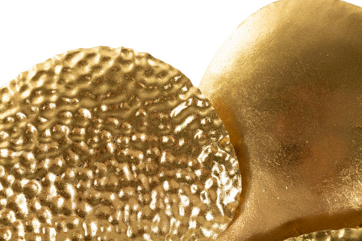 Gold Metall Wandleuchte Seemuschel Design Zeitgenoessischer Stil