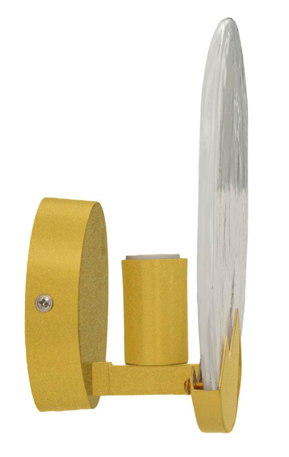 Weiss Gold Wandleuchte Rund Design Moon Zeitgenoessisch