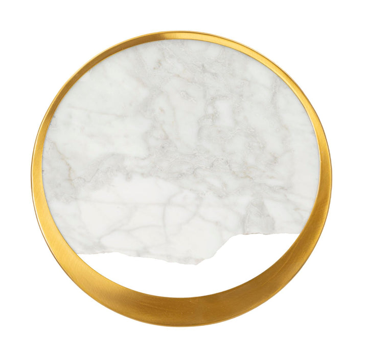 Gold Weiss Wandleuchte Marmor Effekt Dekorativer Akzent