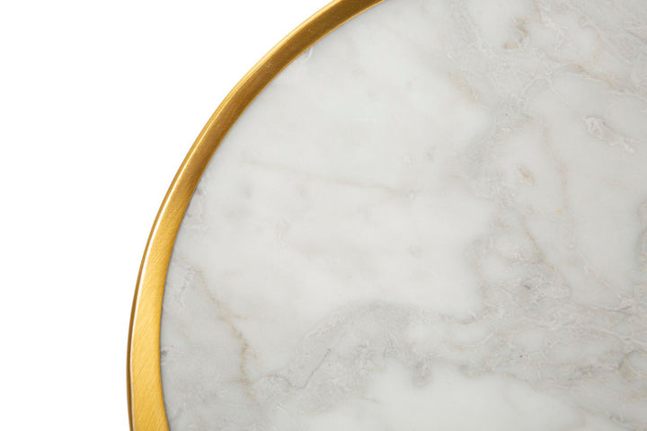 Gold Weiss Wandleuchte Marmor Effekt Dekorativer Akzent