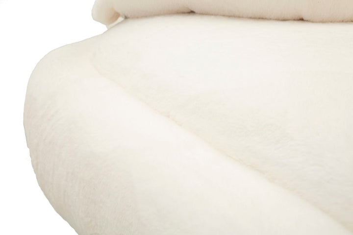 Creme Polster Sofa Mit Kissen Soffy Plus 2 Sitzer