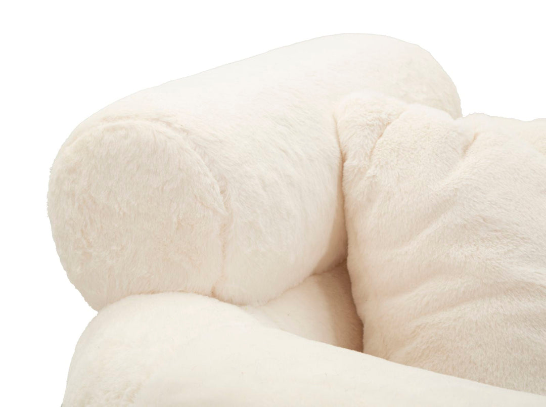 Creme Polster Sessel Mit Kissen Soffy Plus Akzentstuhl