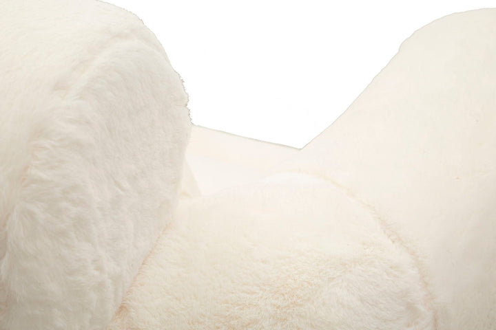 Creme Polster Sessel Mit Kissen Soffy Plus Akzentstuhl