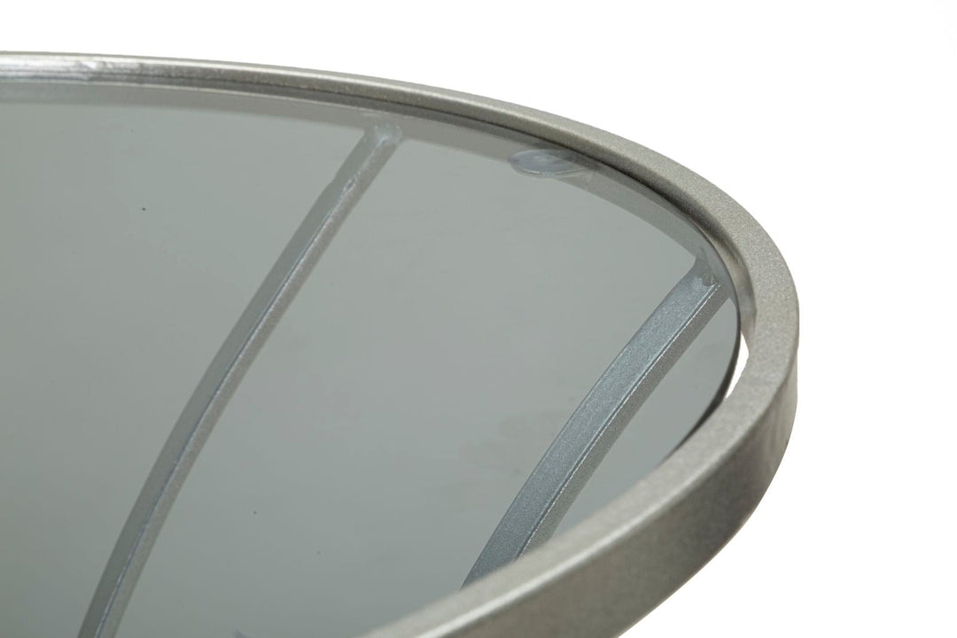 Runder Glas Couchtisch Dekorative Basis Trixy Kollektion