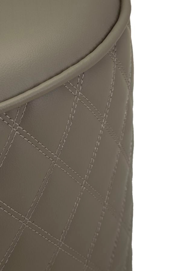 Grau Schminktisch Mit Hocker Silberbeine Sharon Modern (Marmorplatte)