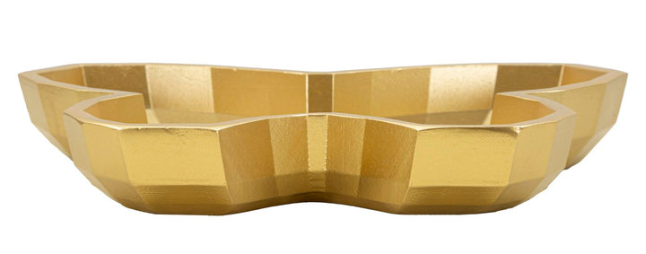 Gold Schmetterlings Tablett Dekorativer Akzent