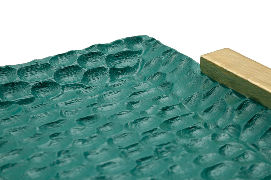 Gruen Rechteck Harz Tablett Grent Modernes Design