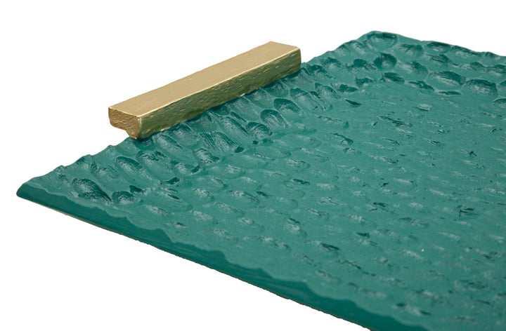 Gruen Rechteck Harz Tablett Grent Modernes Design