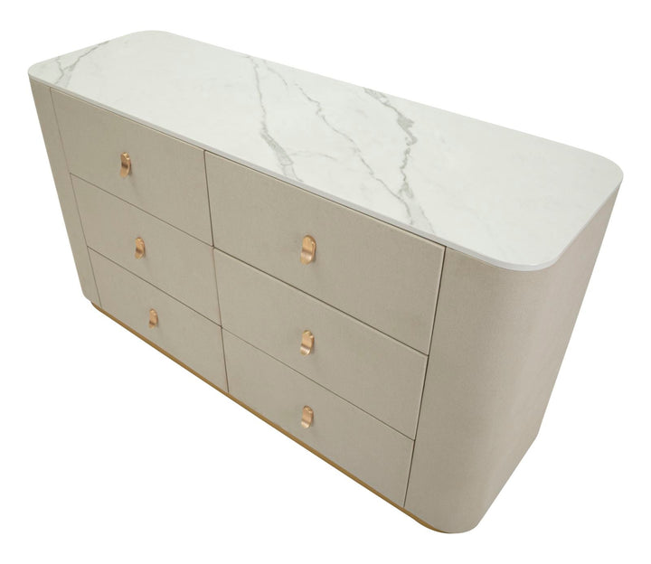 Holz Schminktisch Mit Spiegel Beauty Make Up Tisch (Marmorplatte)