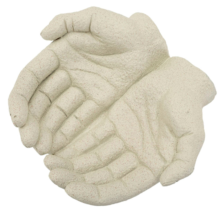Weiss Harz Deko Handschale Stons Kollektion