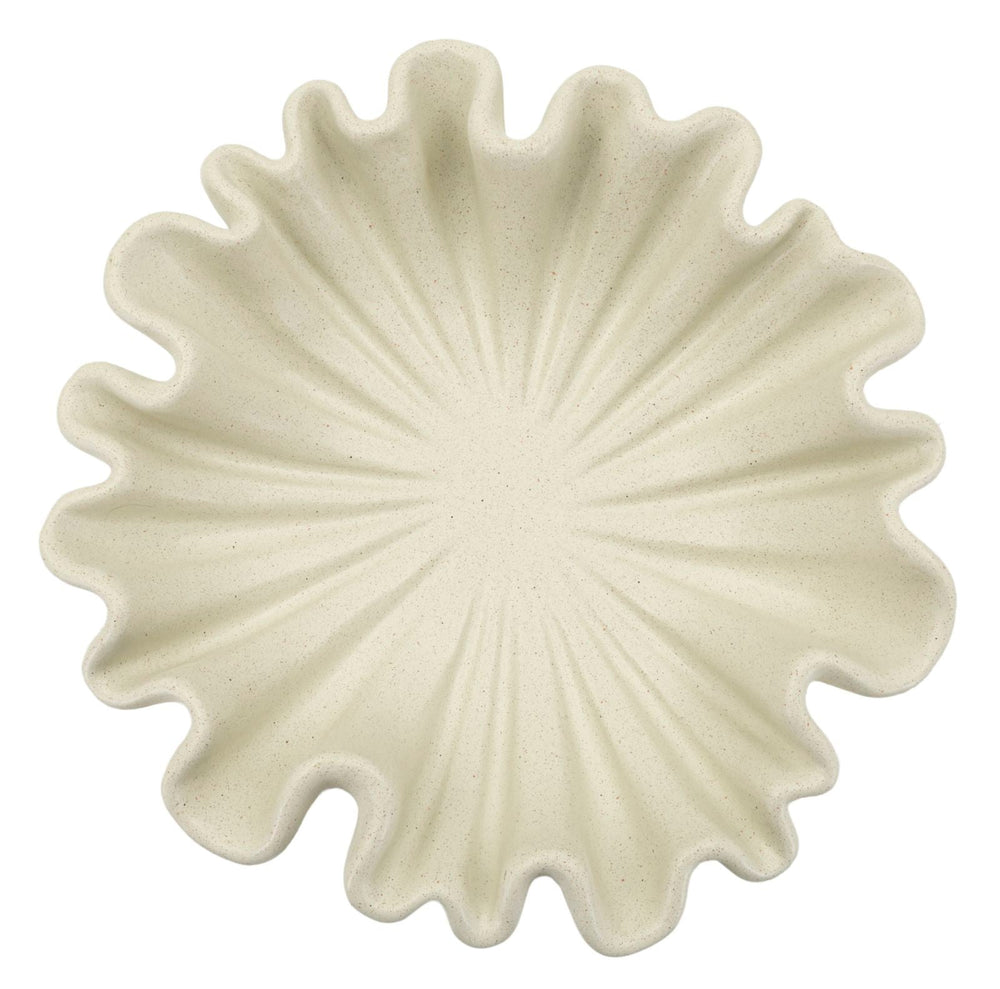 Weiss Harz Deko Blumenschale Stons Zeitgenoessisch