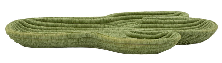 Gruen Harz Deko Tablett Cactus Modernes Design