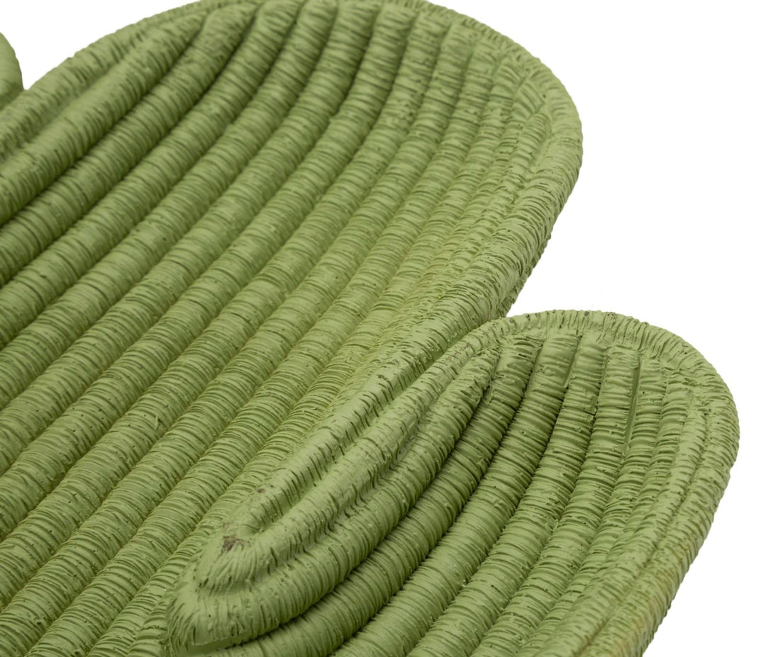 Gruen Harz Deko Tablett Cactus Modernes Design