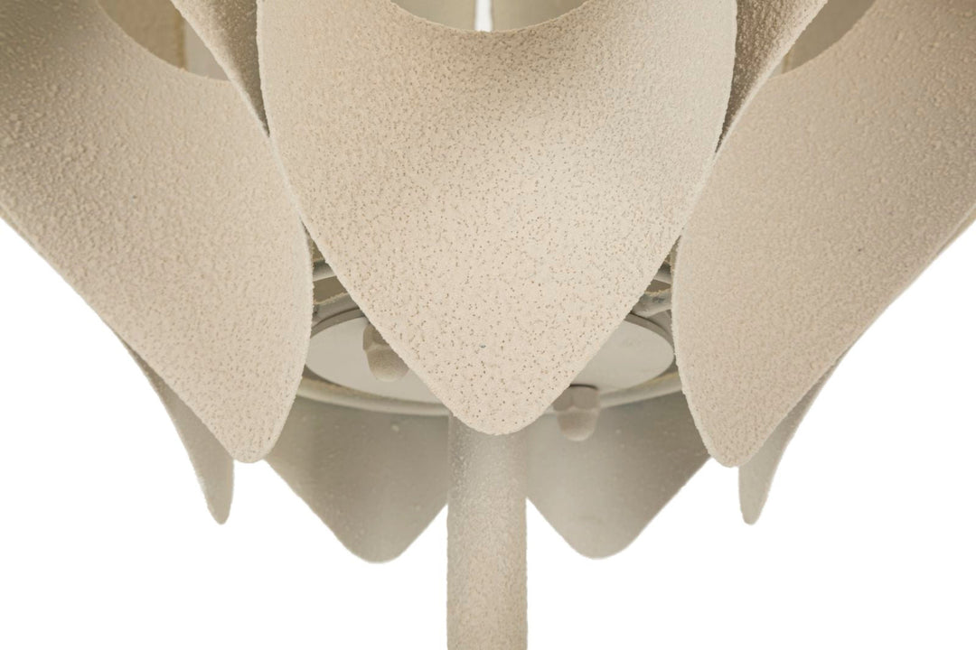 Beige Deko Tischlampe Unikat Rahmen Space Modernes Design