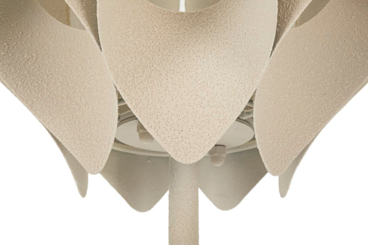 Beige Deko Tischlampe Unikat Rahmen Space Modernes Design