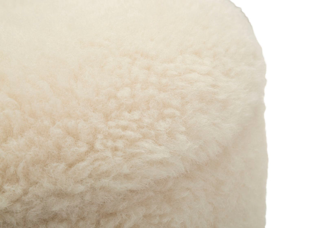 2er Set Creme Polster Aufbewahrungs Poufs Saint Moritz Kollektion