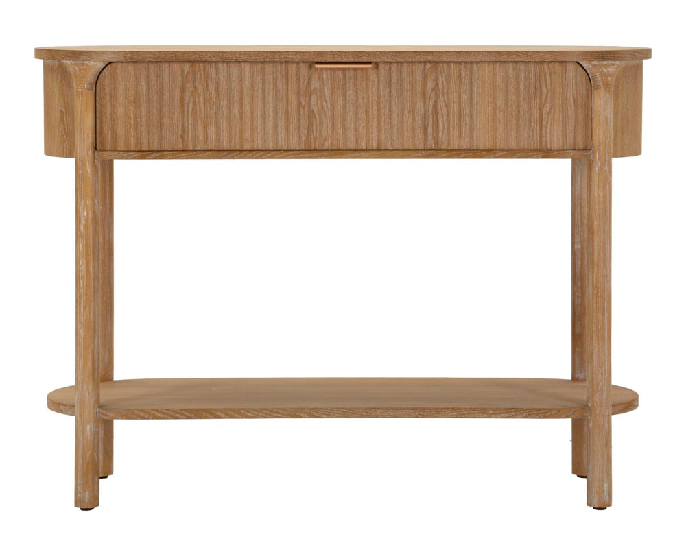 Holz Konsolentisch Mit Stauraum Gothenburg Moderner Flur