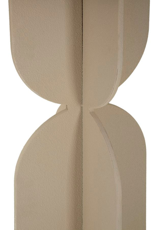 Beige Konsolentisch Skulpturale Basis Dune Moderner Flur