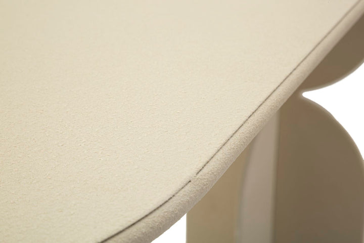 Beige Konsolentisch Skulpturale Basis Dune Moderner Flur