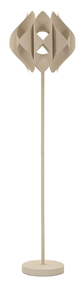 Beige Deko Stehlampe Mit Schirm Space Zeitgenoessisch