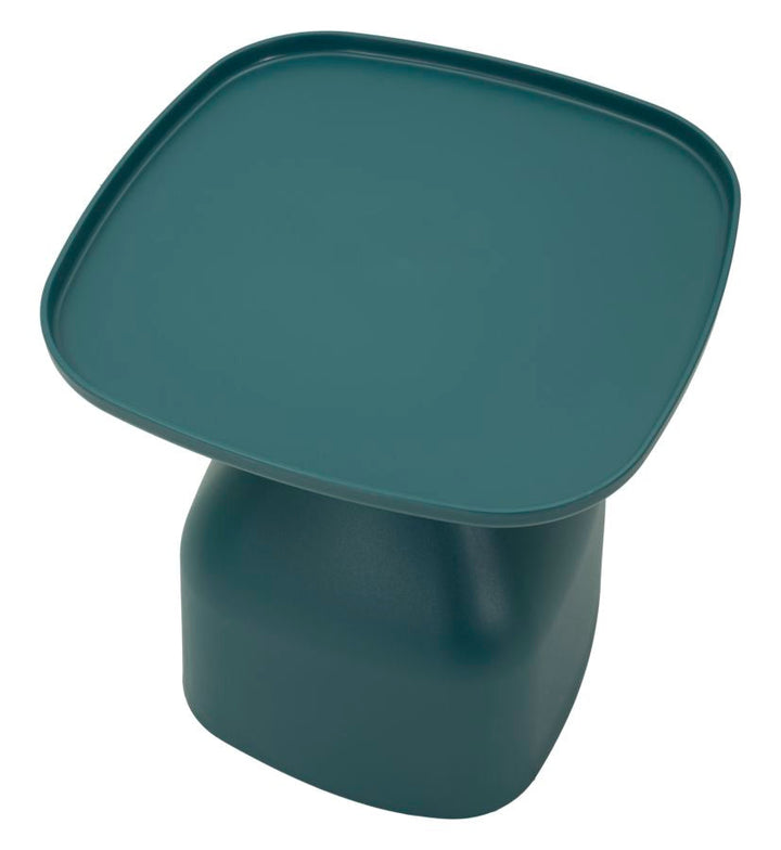 Blau Runder Couchtisch Geometrische Basis Gea Moderner Akzent