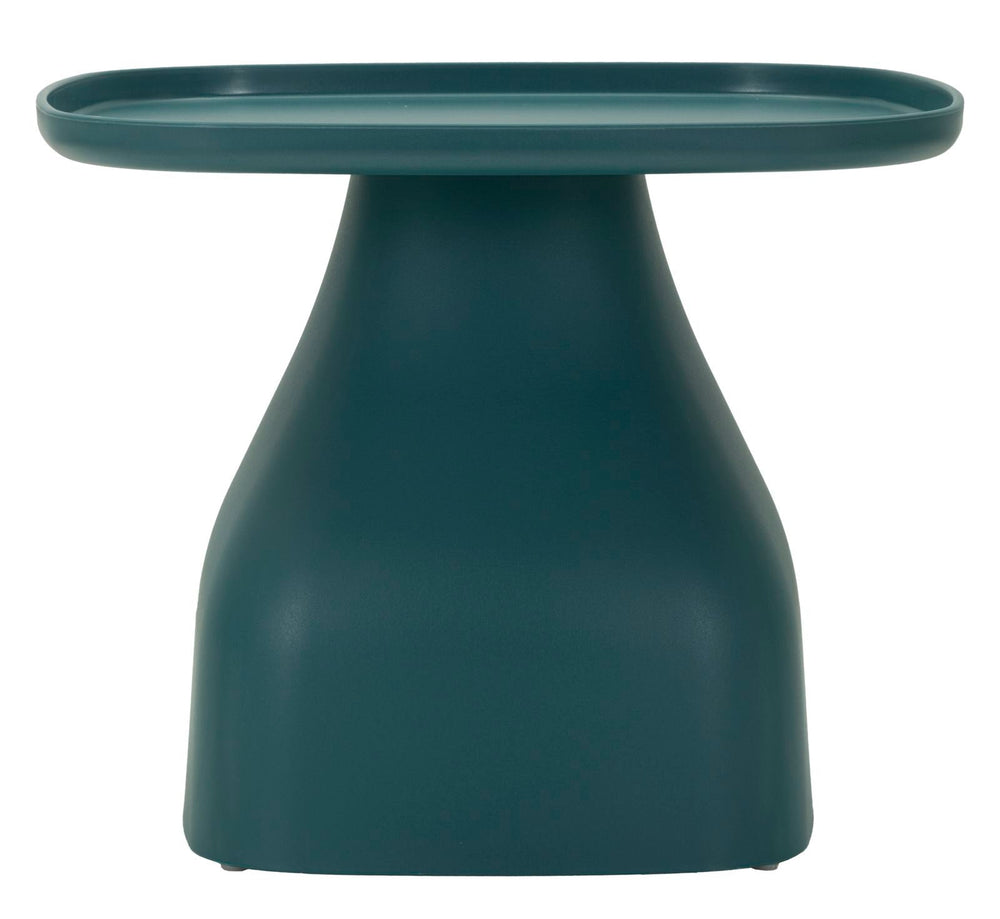 Blau Runder Couchtisch Skulpturale Basis Gea Zeitgenoessisch