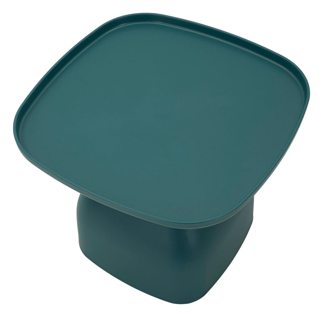 Blau Runder Couchtisch Skulpturale Basis Gea Zeitgenoessisch