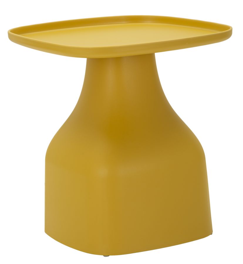Gelb Runder Couchtisch Geometrische Basis Gea Modernes Design