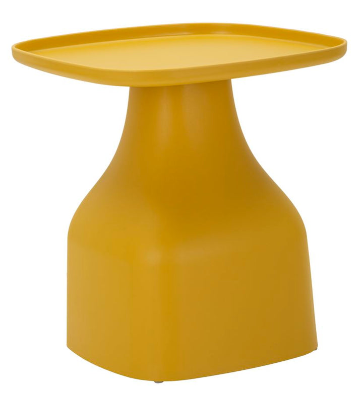 Gelb Runder Couchtisch Geometrische Basis Gea Modernes Design