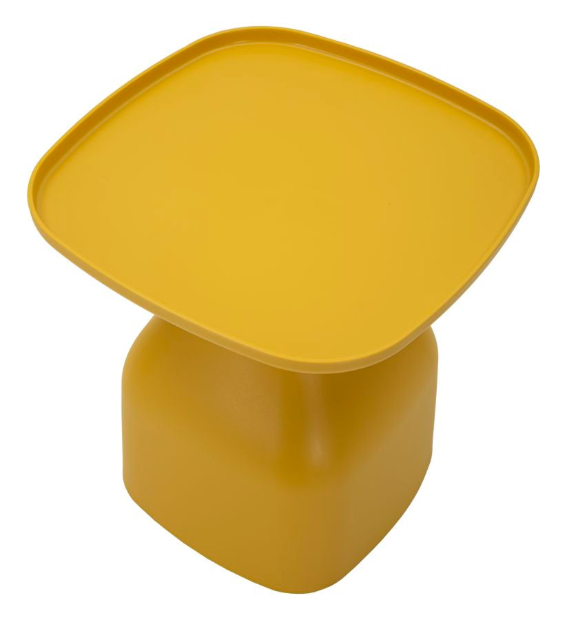 Gelb Runder Couchtisch Geometrische Basis Gea Modernes Design