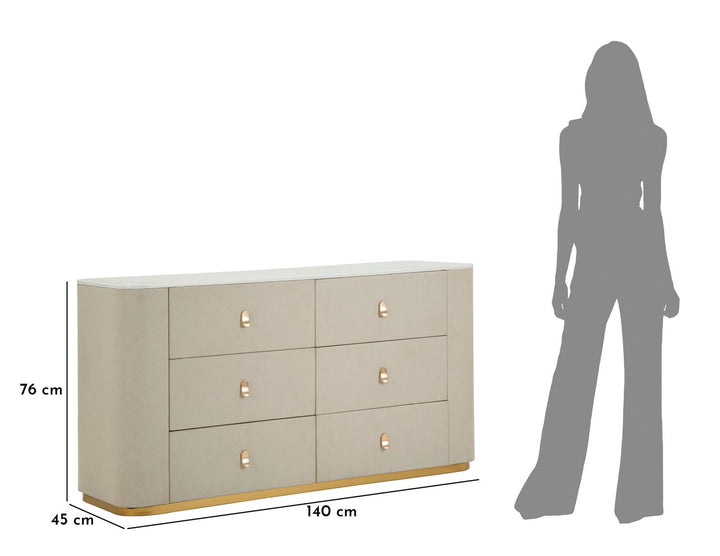 Holz Schminktisch Mit Spiegel Beauty Make Up Tisch (Marmorplatte)