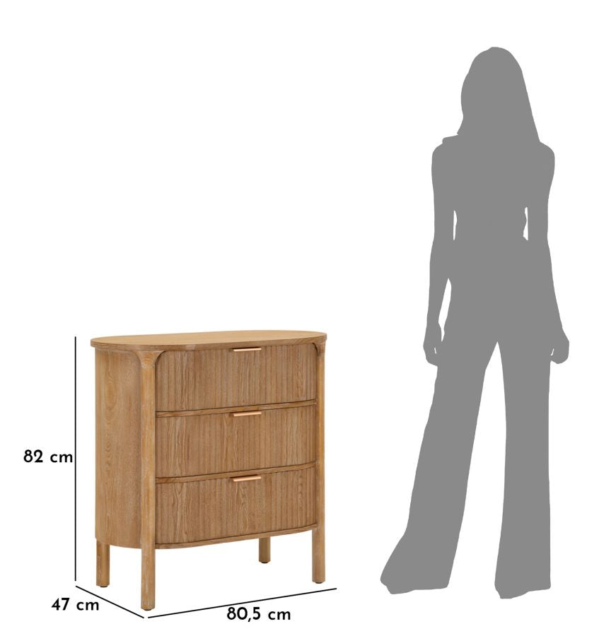 Holz Kommode Mit Schubladen Gothenburg Schlafzimmer