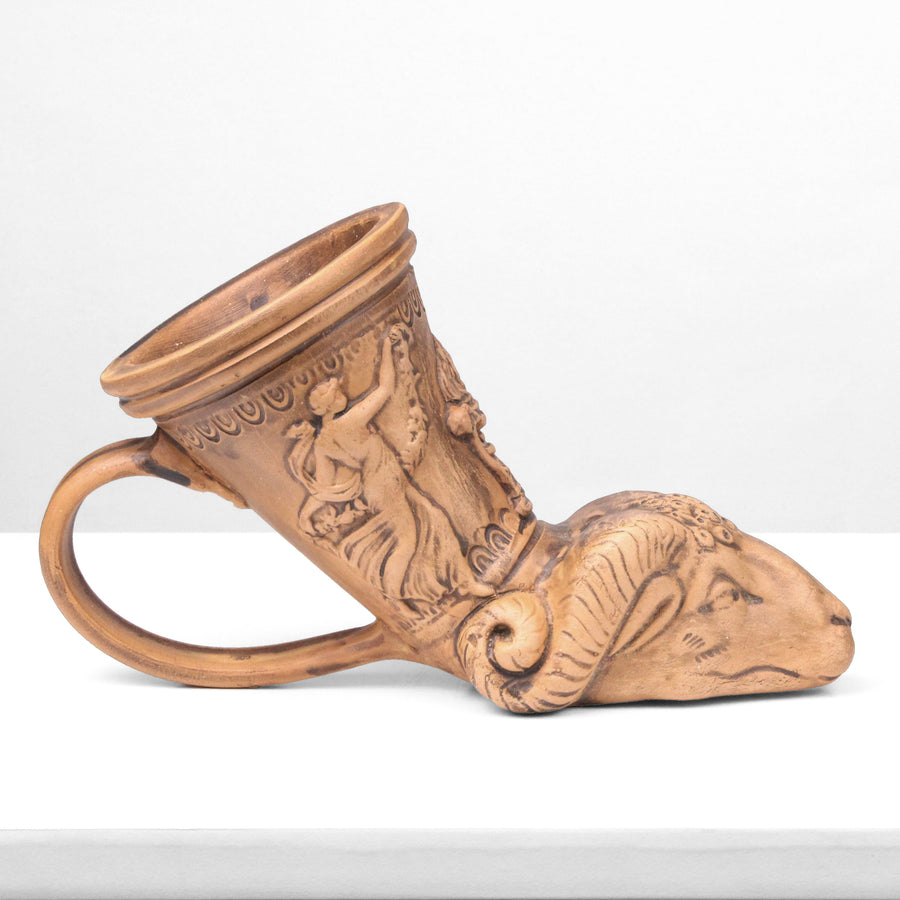 Rhyton-Replik mit Widderkopf
