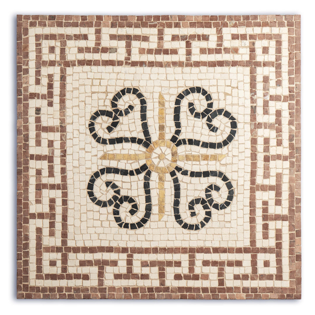 Geometrisches Fries Marmor-Mosaik