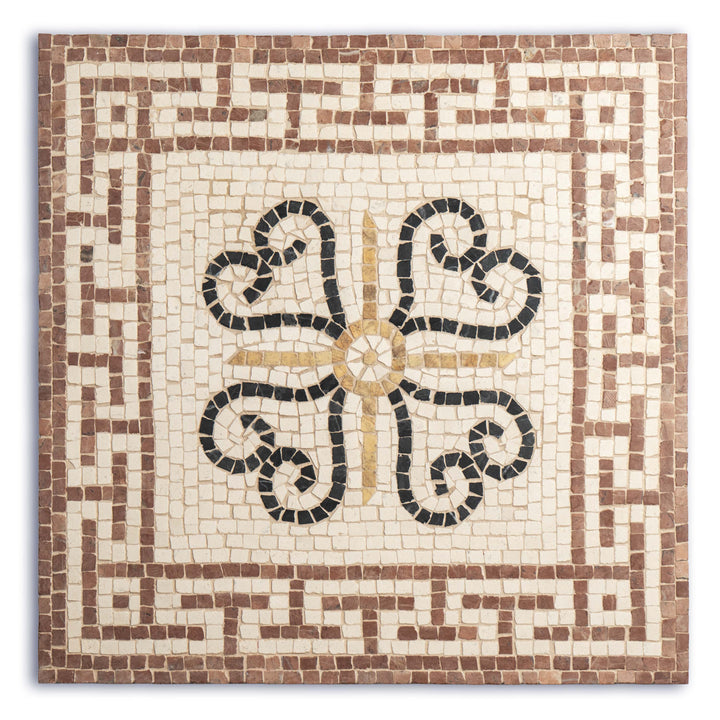 Geometrisches Fries Marmor-Mosaik