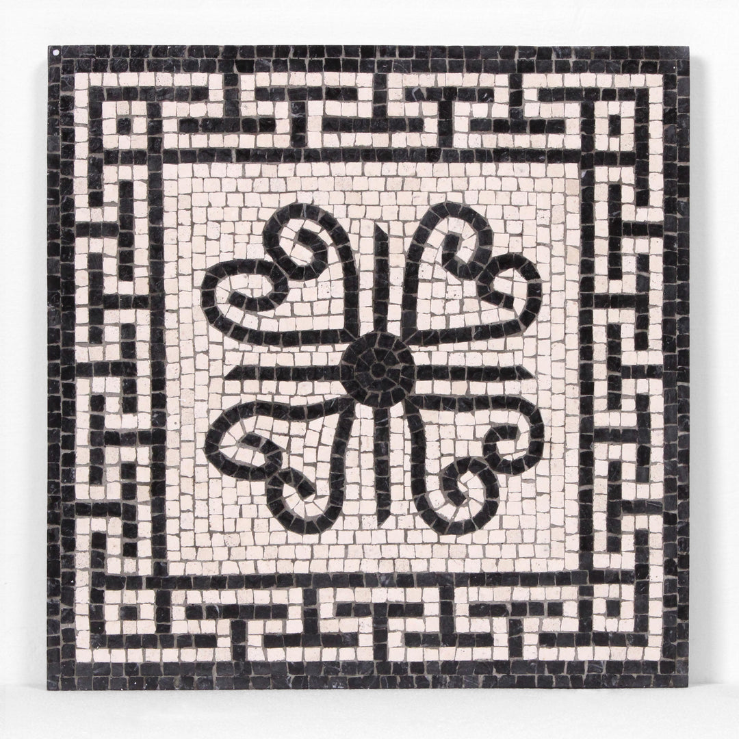Geometrisches Fries Marmor-Mosaik