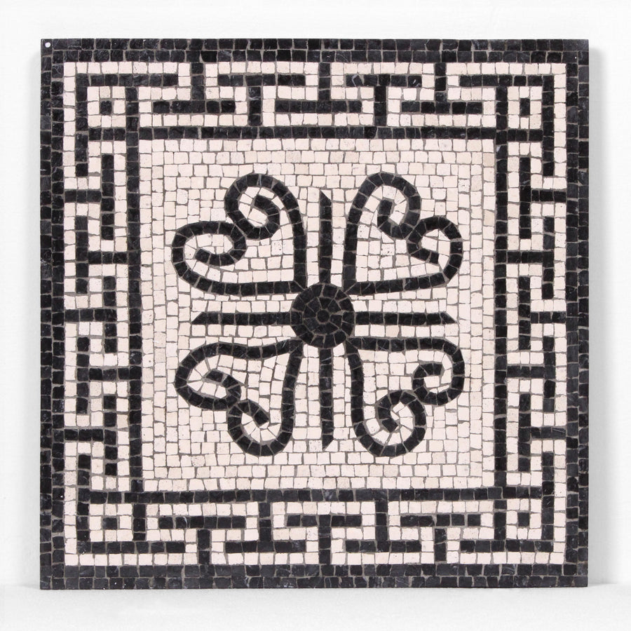 Geometrisches Fries Marmor-Mosaik