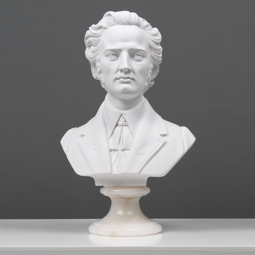 Chopin Büste Statue