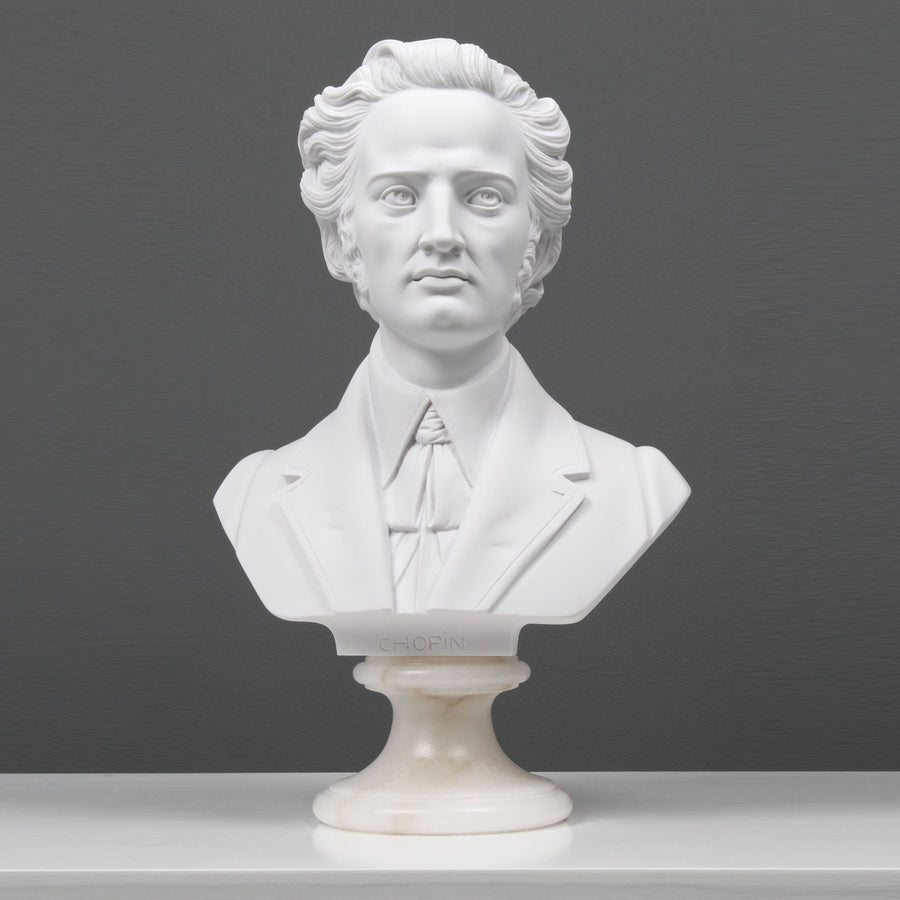 Chopin Büste Statue