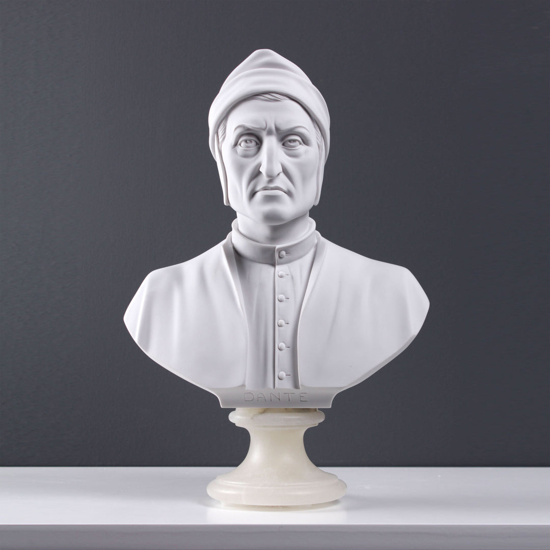 Dante Büste Statue