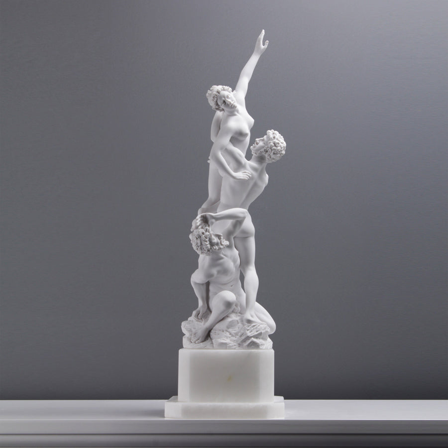 Raub der Sabinerinnen Statue von Giambologna