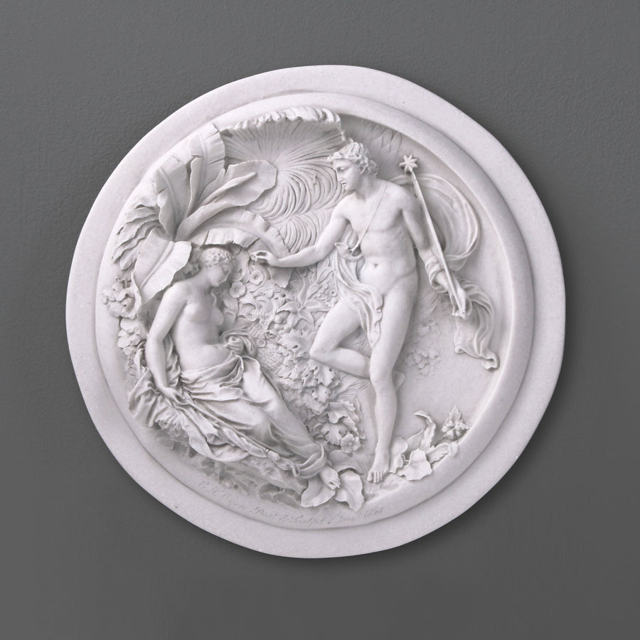 Relief Oberon und Titania