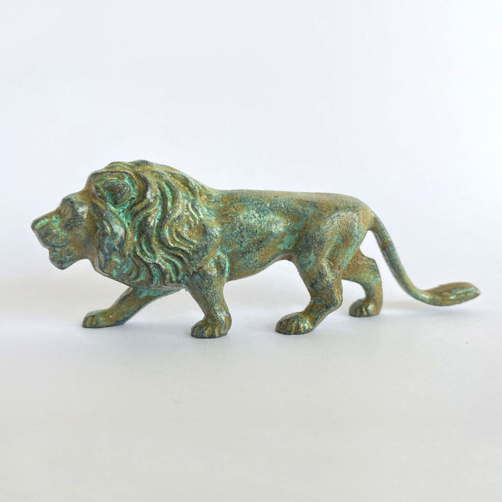 Löwenstatue (Bronze, Klein)