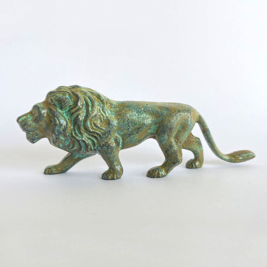 Löwenstatue (Bronze, Klein)