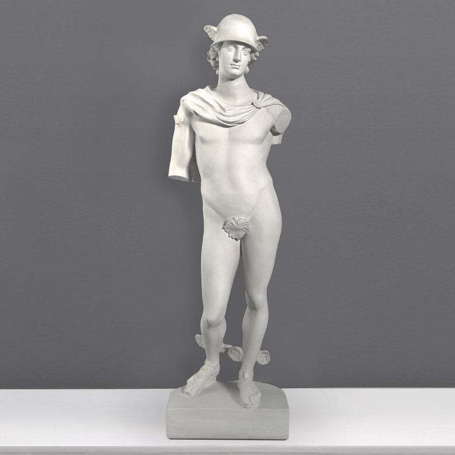 Hermes Lebensgrosse Statue (Gross) – Roemischer Gott der Botschaften und des Handels