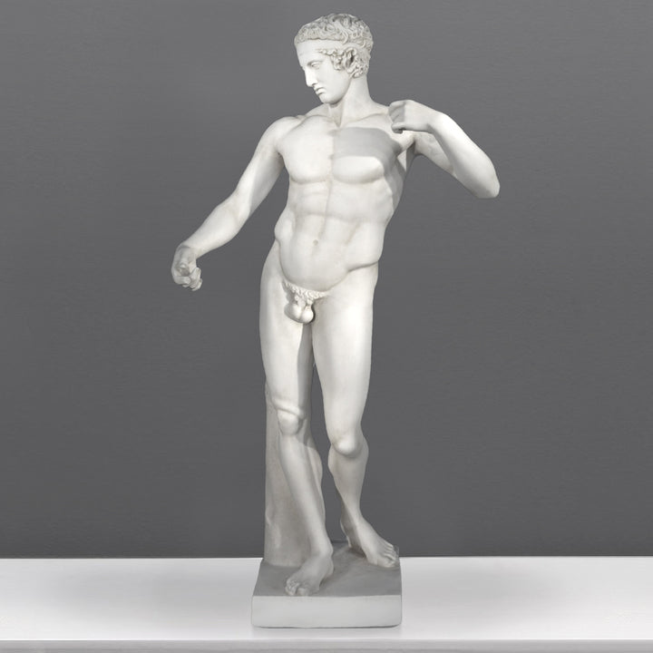 Griechischer Athlet Lebensgrosse Statue