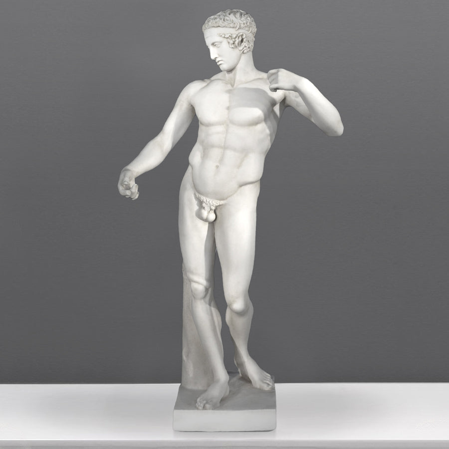 Griechischer Athlet Lebensgrosse Statue
