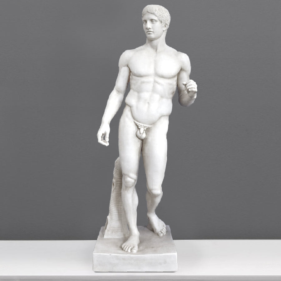 Griechischer Krieger Lebensgrosse Statue